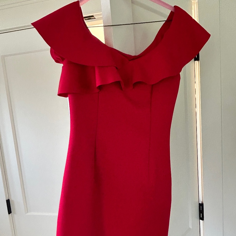 Red dress